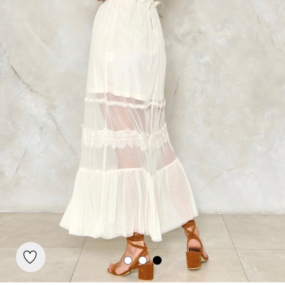 NWT Nasty Girl Open To It Maxi Lace Dress - Picture 3 of 12